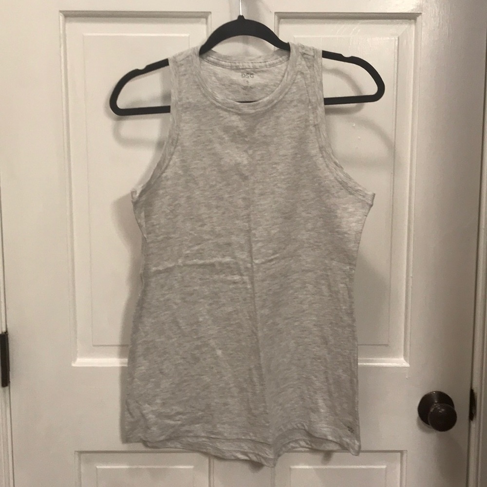 DSG Workout Tank Top Light Gray Small
